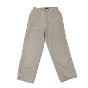 Vintage 90s Xhilaration Corduroy Pants Size 7 S Baggy Wide Leg High Waist